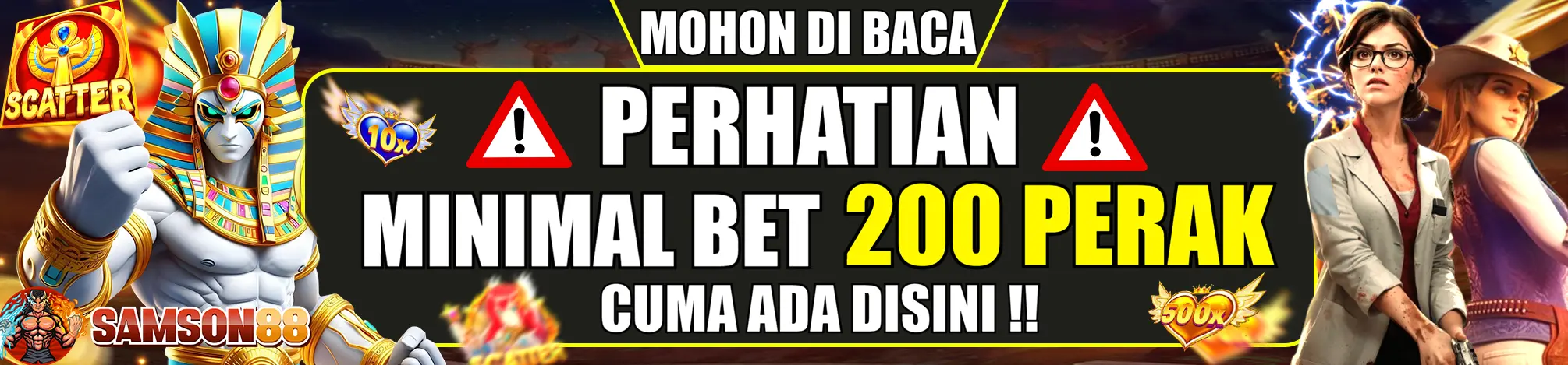 Tersedia Bet 200 di Samson88